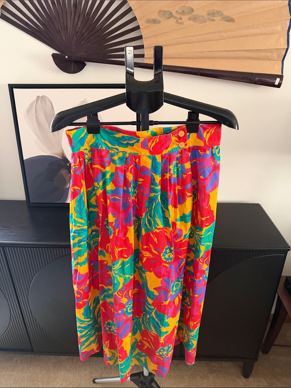 Vintage Lee Winter Floral Skirt